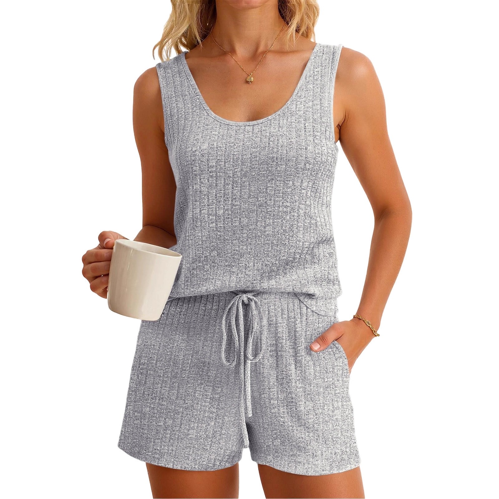 Kadın İlkbahar Yaz Kolsuz Atle - Tank Top Ribbed incelemesi ve fiyatı